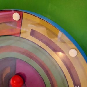 Motorikwürfel Holz XXL Detail