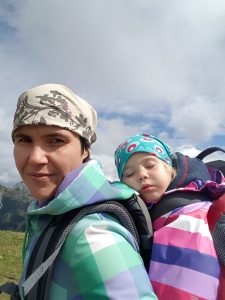 Trage Kraxe Wanderrucksack Deuter